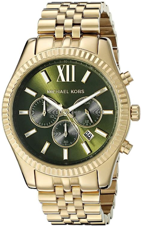 michael kors uhr damen grün|michael kors herrenuhren.